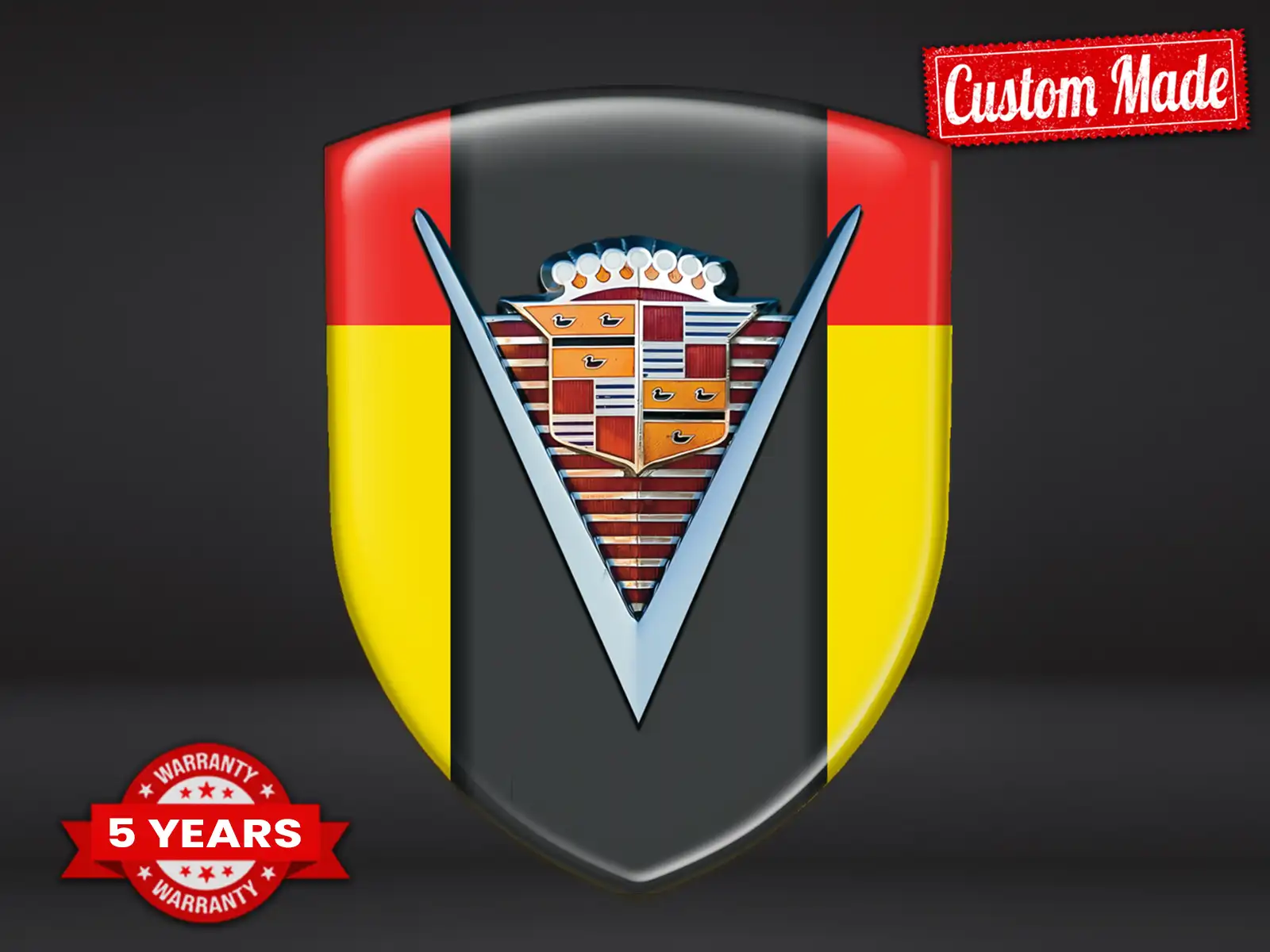 Cadillac Stoßstangenaufkleber Custom Pro Hochwertig Design